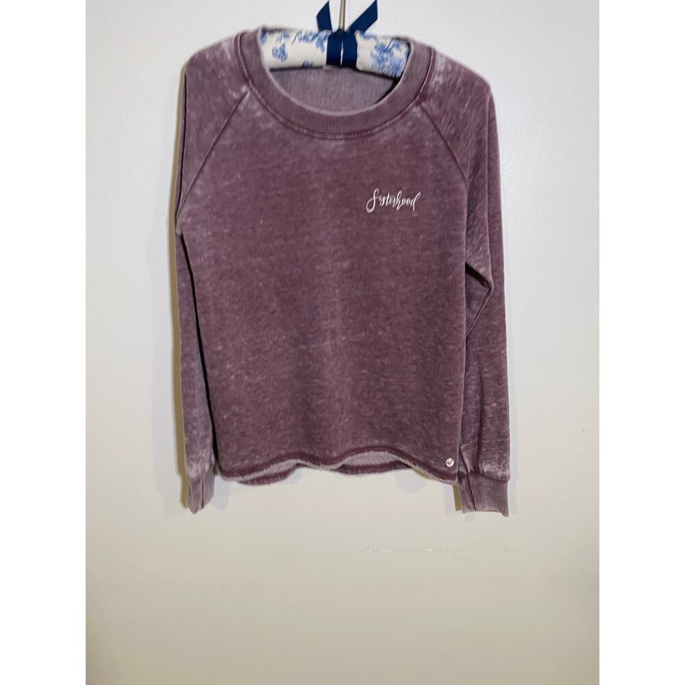 Sisterhood Soft Purple Sweater SZ S